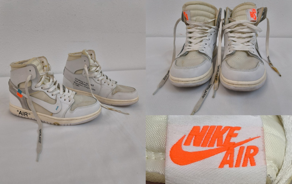 Nike Air Jordan I Retro OG Women's 8 Off White Off High Top c.1985 #W4991